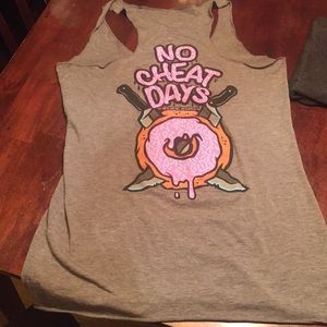 Crossfit Tank Top. No cheat days Life As RX